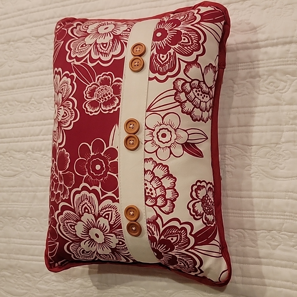 Cannon 16"x12" Decorative Pillow- Rubie Rose